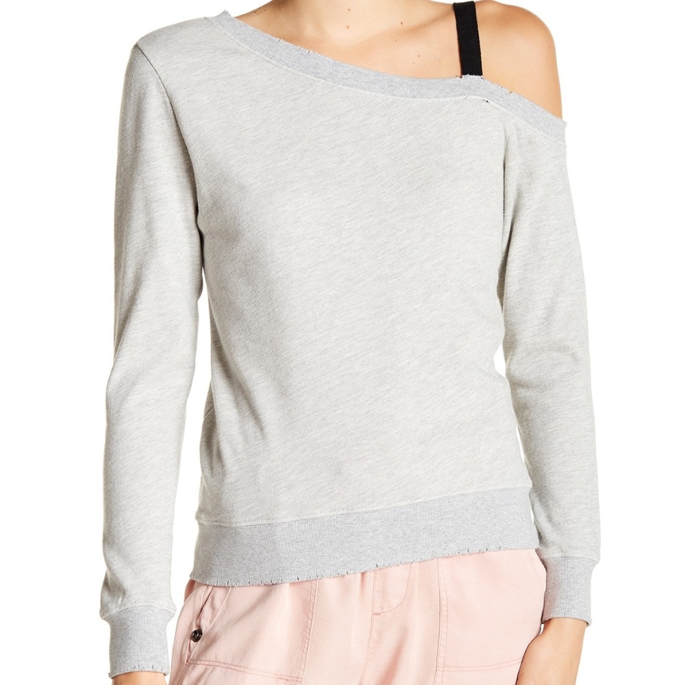 NWT $155 PAM AND GELA One Cold Shoulder Sweater in size XS!